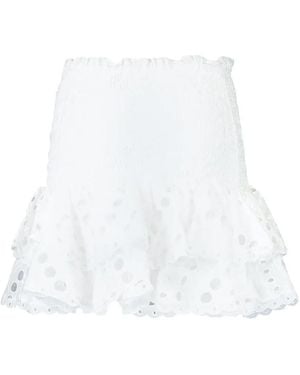 Charo Ruiz Nerissa Minirock - Weiß