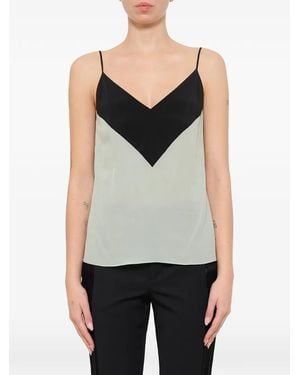 Lanvin Spaghetti Strap Top - Black