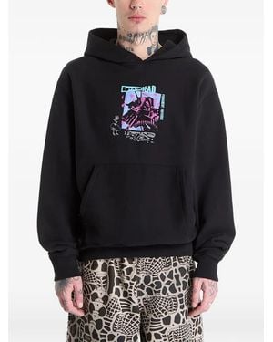 Brain Dead Permanent Universe Hoodie - Black