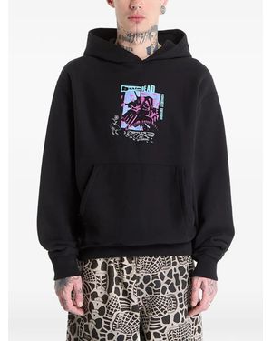 Brain Dead Permanent Universe Hoodie - Black