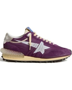 Golden Goose Marathon Trainers - Purple