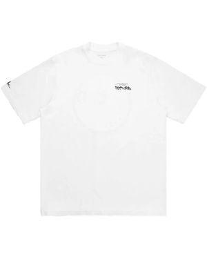 Malbon Golf Graphic-Print T-Shirt - White