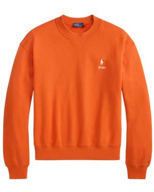 Polo Ralph Lauren Sweater Met Geborduurd Logo - Oranje