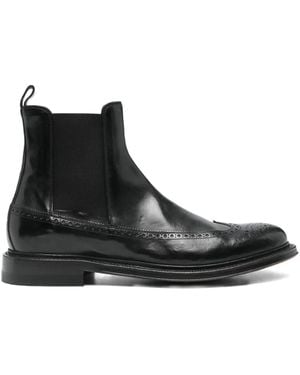 Silvano Sassetti Elasticated-panel boots - Negro