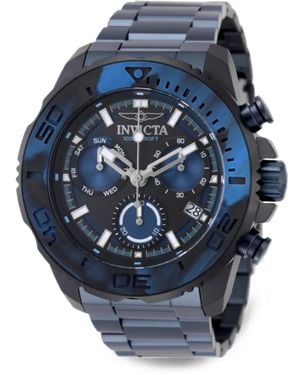 INVICTA WATCH Carbon Hawk 48Mm Watch - Blue