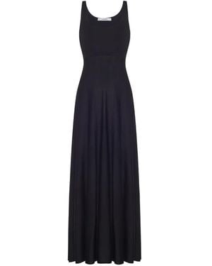 Adam Lippes Linda Maxi Dress - Blue