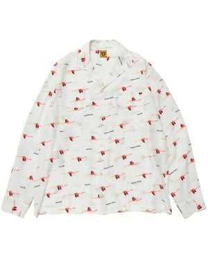 Human Made Flamingo Shirt - White