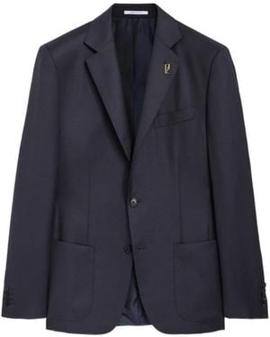 Pal Zileri Sakko mit aufgesetzten Taschen - Blau
