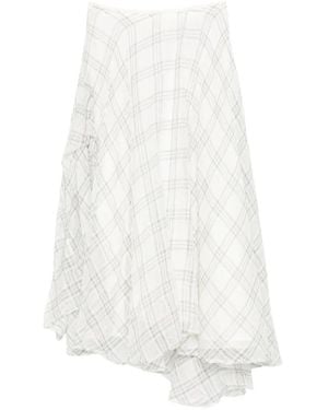 Marc Le Bihan Asymmetrische Rok - Wit
