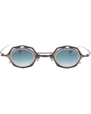 Rigards X Ziggy Chen Brille Mit Geometrischem Gestell - Blau