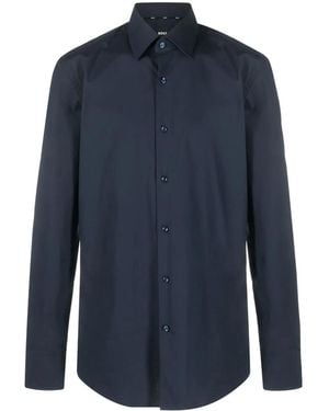 BOSS Slim-Fit Shirt - Blue