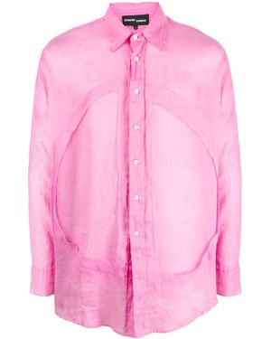 Edward Cuming Lung Window Button-up Shirt - Pink