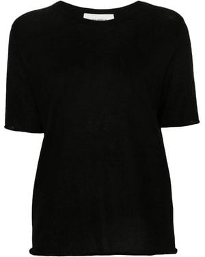Lisa Yang Ari Cashmere T-Shirt - Black