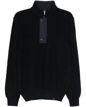 Paul & Shark Half-zip Sweater - ブラック