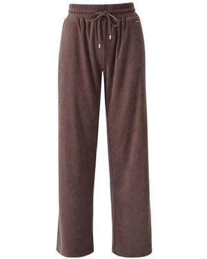 Melissa Odabash Betty Drawstring Track Trousers - Brown
