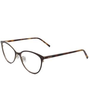 DKNY Occhiali Da Sole Cat-Eye Con Effetto Tartarugato - Bianco