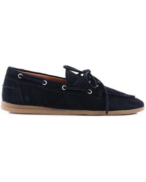 Toral Shoes Mocassini Da Barca Harvey - Blu