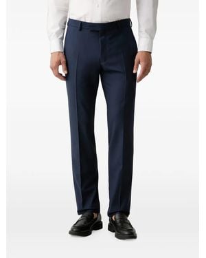Joop! Pressed-Crease Tailored Pants - Blue