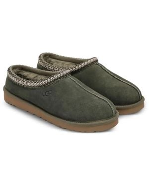 UGG Tasman Baxter Slipper mit runder Kappe - Grün