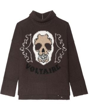 Zadig & Voltaire Maglione A Collo Alto Bleeza - Nero