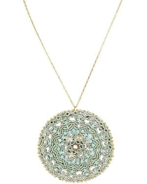 Madison Collar Mandala Xl Dreamers Con Cuentas - Metálico
