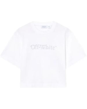 Off-White c/o Virgil Abloh City Nature Arrow Cropped T-Shirt - White