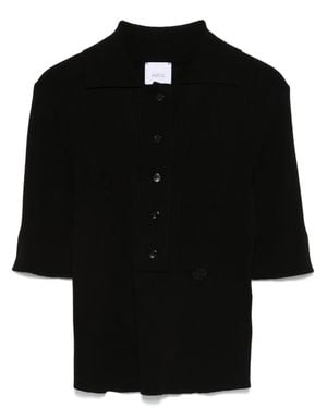 Patou ロゴパッチ トップ - ブラック