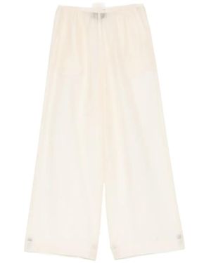 Cynthia Rowley Salina Sheer Pants - White