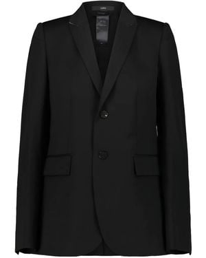 SAPIO N55L Wool Blazer - Black