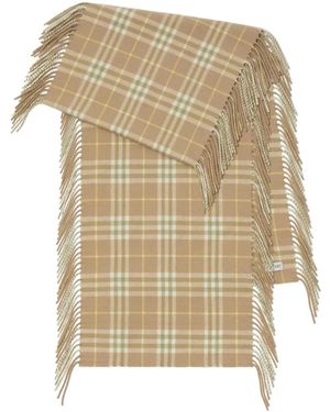 Burberry Pashmina con motivo Vintage Check - Neutro