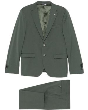 Manuel Ritz Buttoned Suit - Green