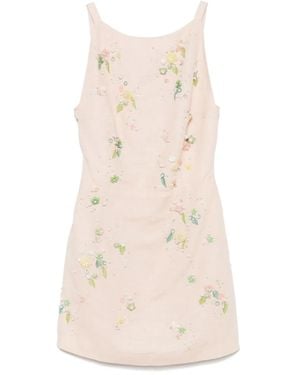 BERNADETTE Kimberly Mini Dress - Natural