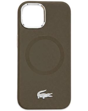Lacoste Logo-Plaque Iphone 15 Case - Green
