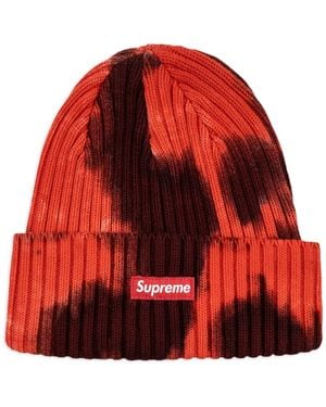 Supreme オーバーダイ ビーニー - レッド