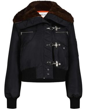 Vaillant Studio Carabiner Bomber Jacket - Black
