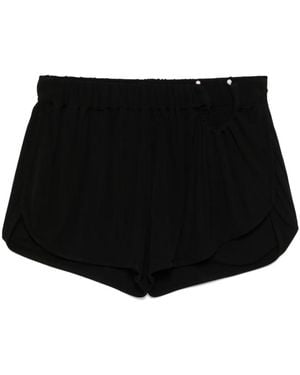 Christopher Esber Ruched Boxer Shorts - Black