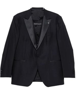Tagliatore Long-Sleeves Suit - Blue