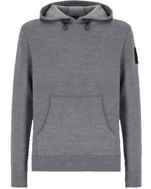 OUTHERE Crew-Neck Hoodie - Grey