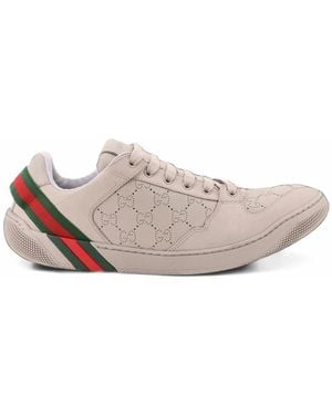 Gucci Screener Sneakers - Pink