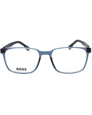BOSS Rectangle-Frame Glasses - Multicolor