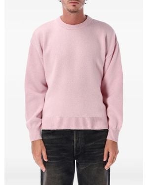 COLORFUL STANDARD Crew-Neck Wool Jumper - Pink