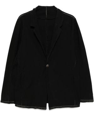 69 by Isaac Sellam Long-Sleeved Blazer - Black