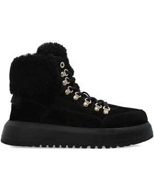 Bogner 50Mm Lace-Up Trim-Detail Boots - Black