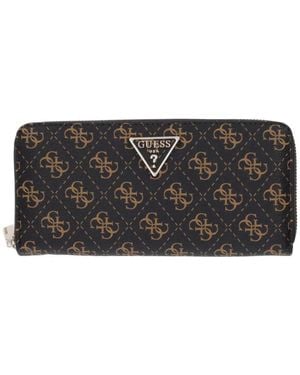 Guess Patterned Wallet - Black