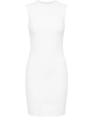 DSquared² Sleeveless Open-Back Mini Dress - White
