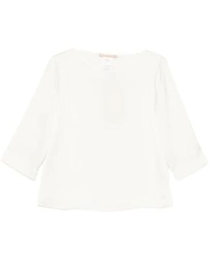 Pennyblack Three-Quarter Sleeve Blouse - White