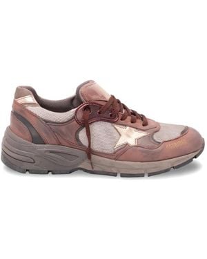 Golden Goose Dad-Star Trainers - Brown