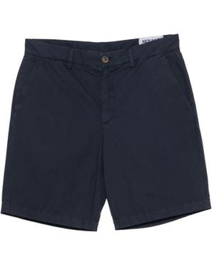 Sebago Button-Fastening Shorts - Blue