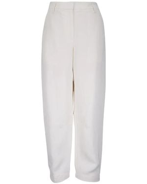 Twp Patch-Pocket Pants - White