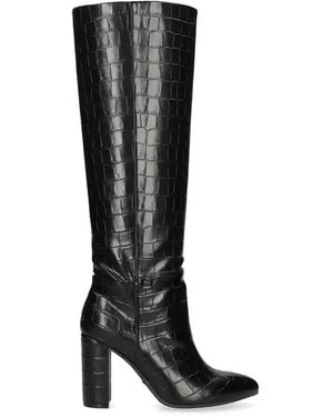 Mexx Krystal Indy Pointed Block-Heel Boots - Black